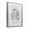 Stupell Industries Pressed Flowers Unwind Framed Print Under Glass, design by Lettered and Lined